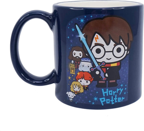Harry Potter demi-lune bay - mug harry kawaii en relief 350ml