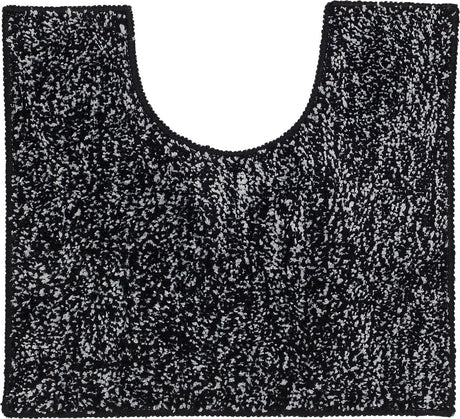 Sealskin speckles toiletmat 45x50 cm - 100% gerecycled polyester - zwart