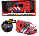 Camion de pompiers Toi-toys avec lumière et son