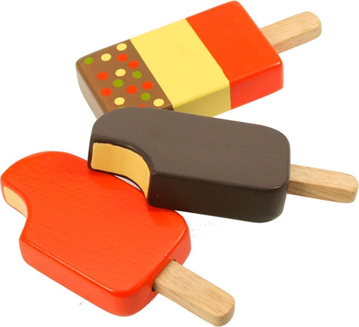 Crème glacée en bois Bigjigs, par pièce