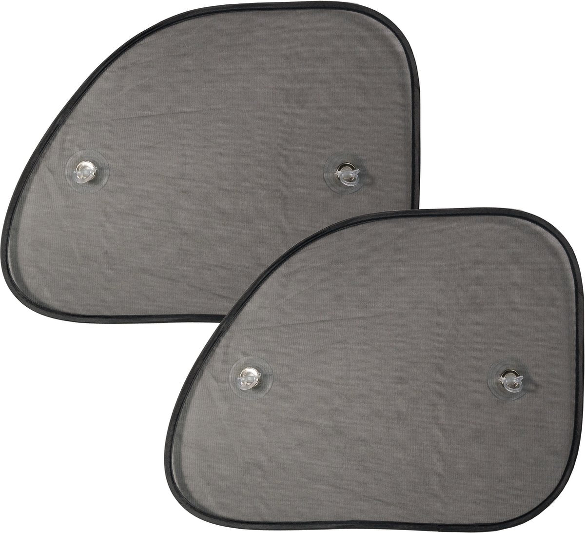 Awnings Hatchback Side Fenêtre 65 cm noir 2 pièces