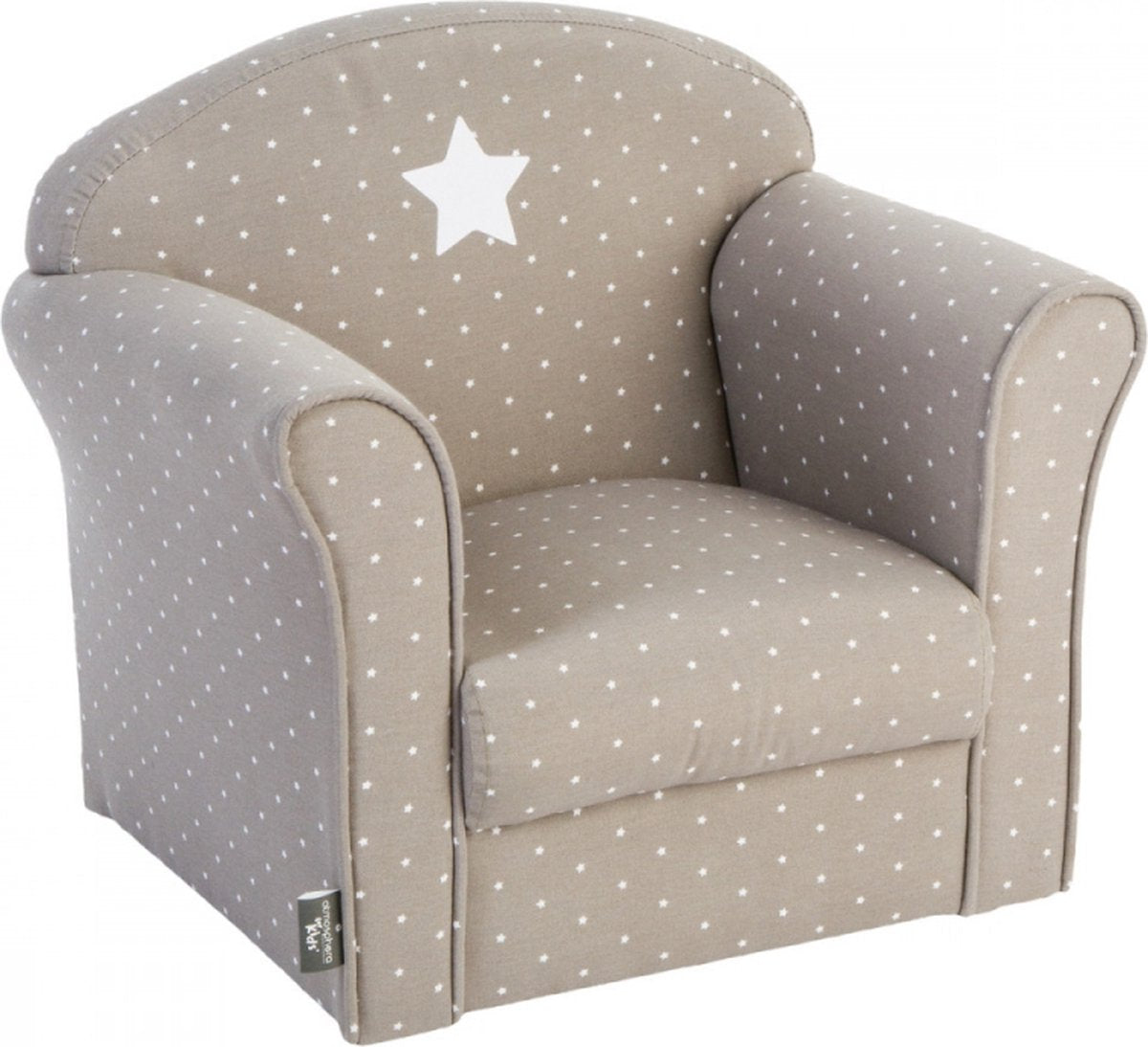 Fauteuil enfant classique Atmosphera taupe