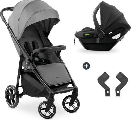 Hauck shop n care ensemble de voyage gris