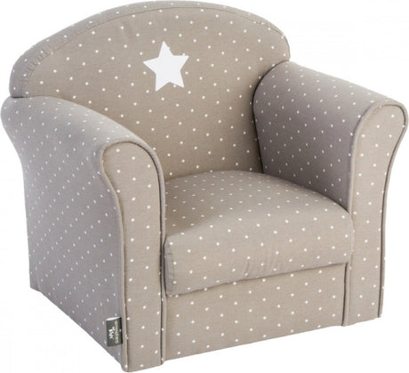 Fauteuil enfant classique Atmosphera taupe