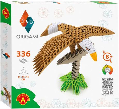 Alexander jouets alexandre - origami 3d - aigle