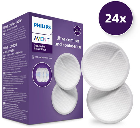 Coussinets d'allaitement Philips avent - 24 pièces - empêchent les fuites