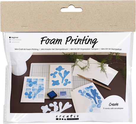 Entreprise créative https: www.cchobby.nl mini-hobbyset-foam-druk-kaart-met-dessin-wit-off-white-1-doos