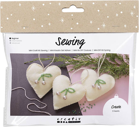 Entreprise créative https: www.cchobby.nl mini-hobbyset-sewing-hearts-off-white-1-doos