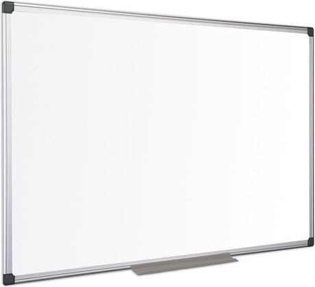 Tableau blanc maya bi-office 900 x 600 mm émaillé magnétique