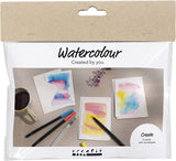 Société créative https: www.cchobby.nl mini-hobbyset-watercolor-cards-and-envelopes-1-box