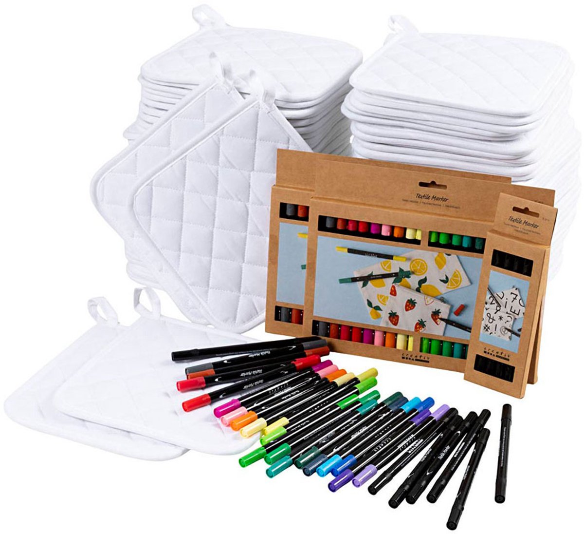 Easykit https: www.ccobby.nl groupe set-potholders-with-pins-black-white-1-set