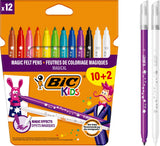 Les enfants BIC effacent les couleurs, 10 + 2 gratuitement