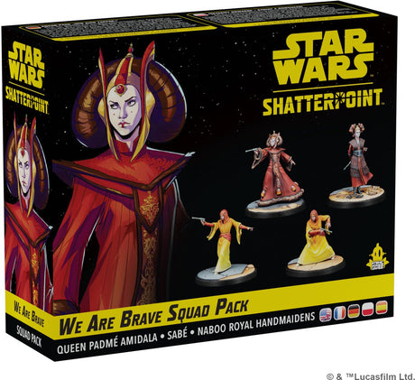 Jeux de masse atomique star wars shatterpoint we are brave squad pack - en fr de pl es