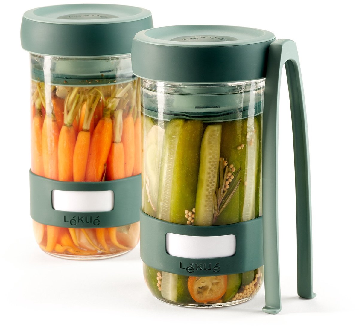 Ensemble de fermentation Lékué - vert