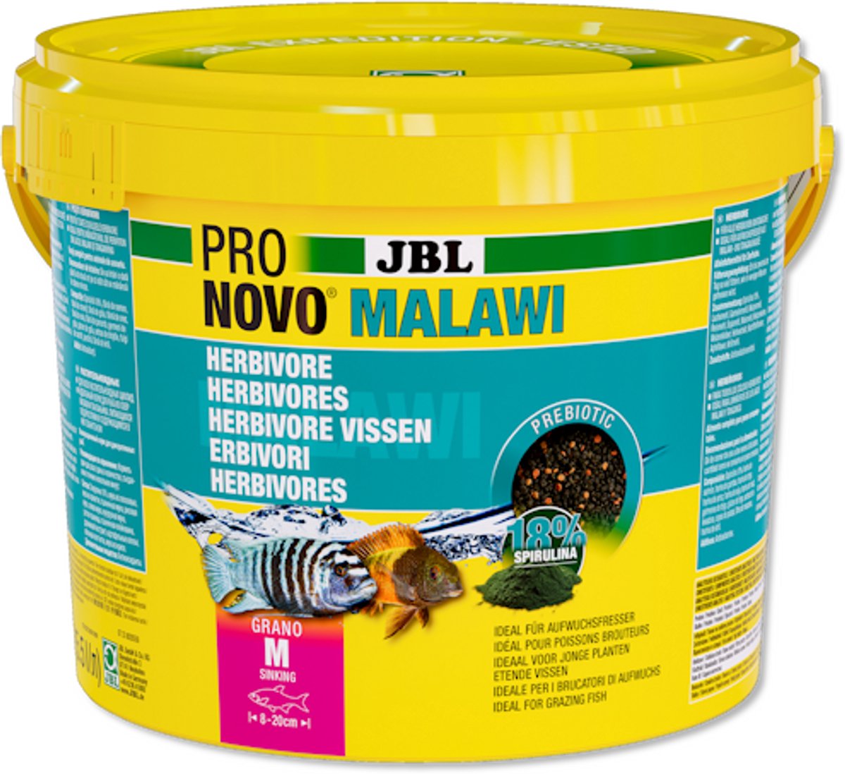Jbl pronovo malawi grano m 5,5 litres