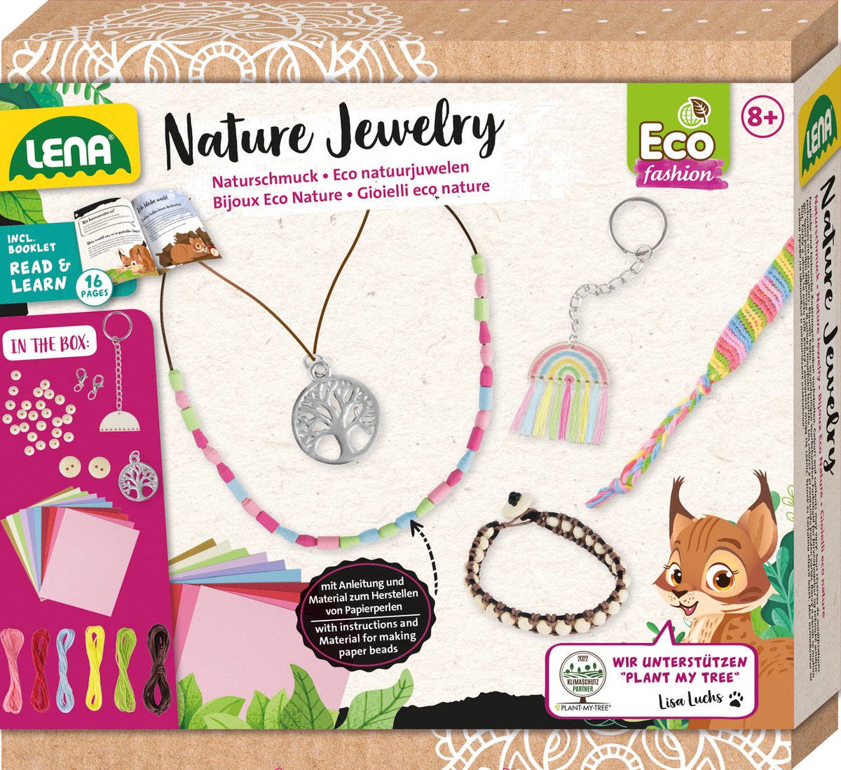 Bijoux nature mode éco Lena.