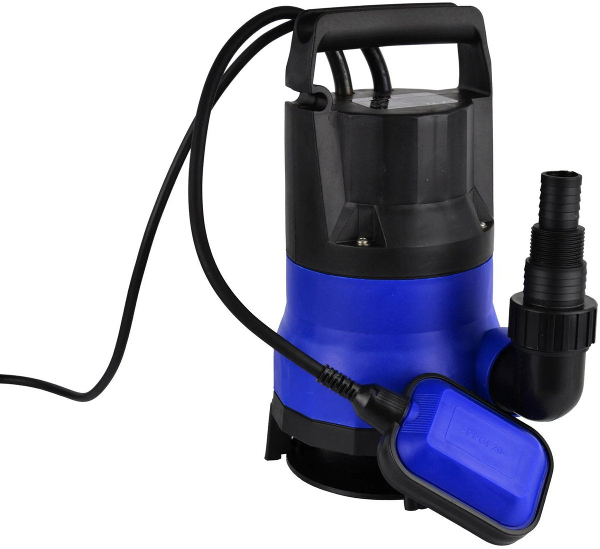Pompe submersible en plastique Geko - 400w - avec interrupteur à flotteur - 8 m3 h - silencieuse