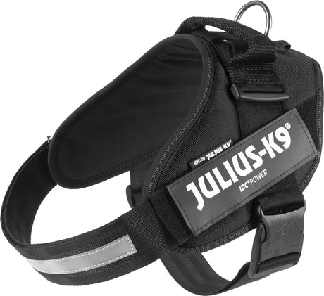 Julius k9 julius-k9 idc power harnais - harnais pour chien - xl - taille 2 - noir