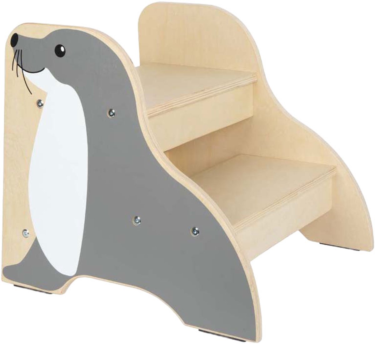 Small foot - tabouret pour enfants, faune phoque