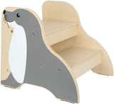 Small foot - tabouret pour enfants, faune phoque