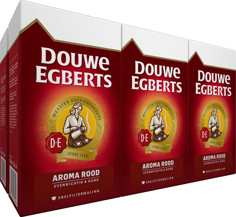 Douwe Egberts filtre rapide arôme rouge (6x 500gr)
