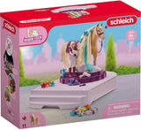 Schleich horse club sofia's beauties - station de soins pour chevaux - mode, jouets de mode - 42617
