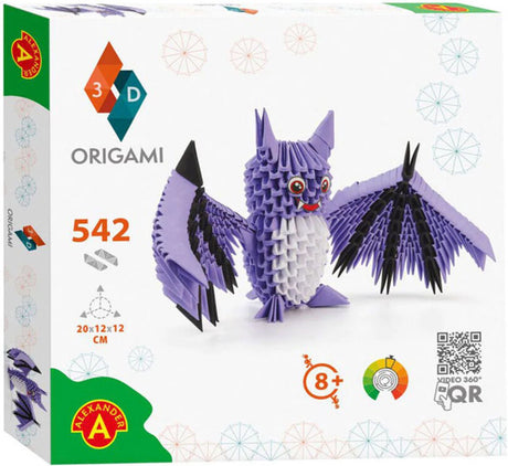 Alexander jouets alexandre - origami 3d - chauve-souris