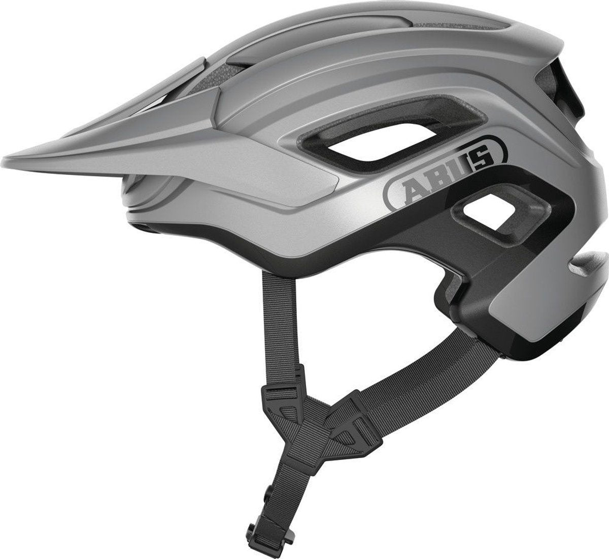 Abus fahrradhelm vtt cliffhanger 67242-ti argent-s