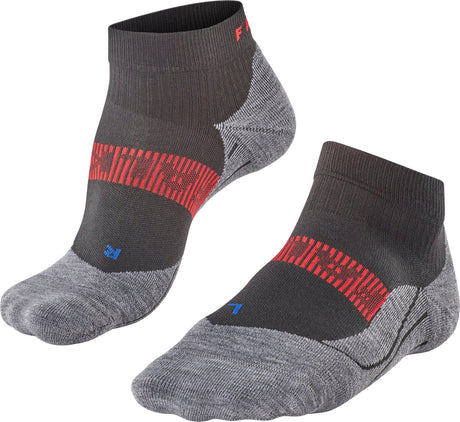 Falke ru4 cool chaussettes de course courtes en matériau fonctionnel anti-ampoules femme noir - taille 39-40