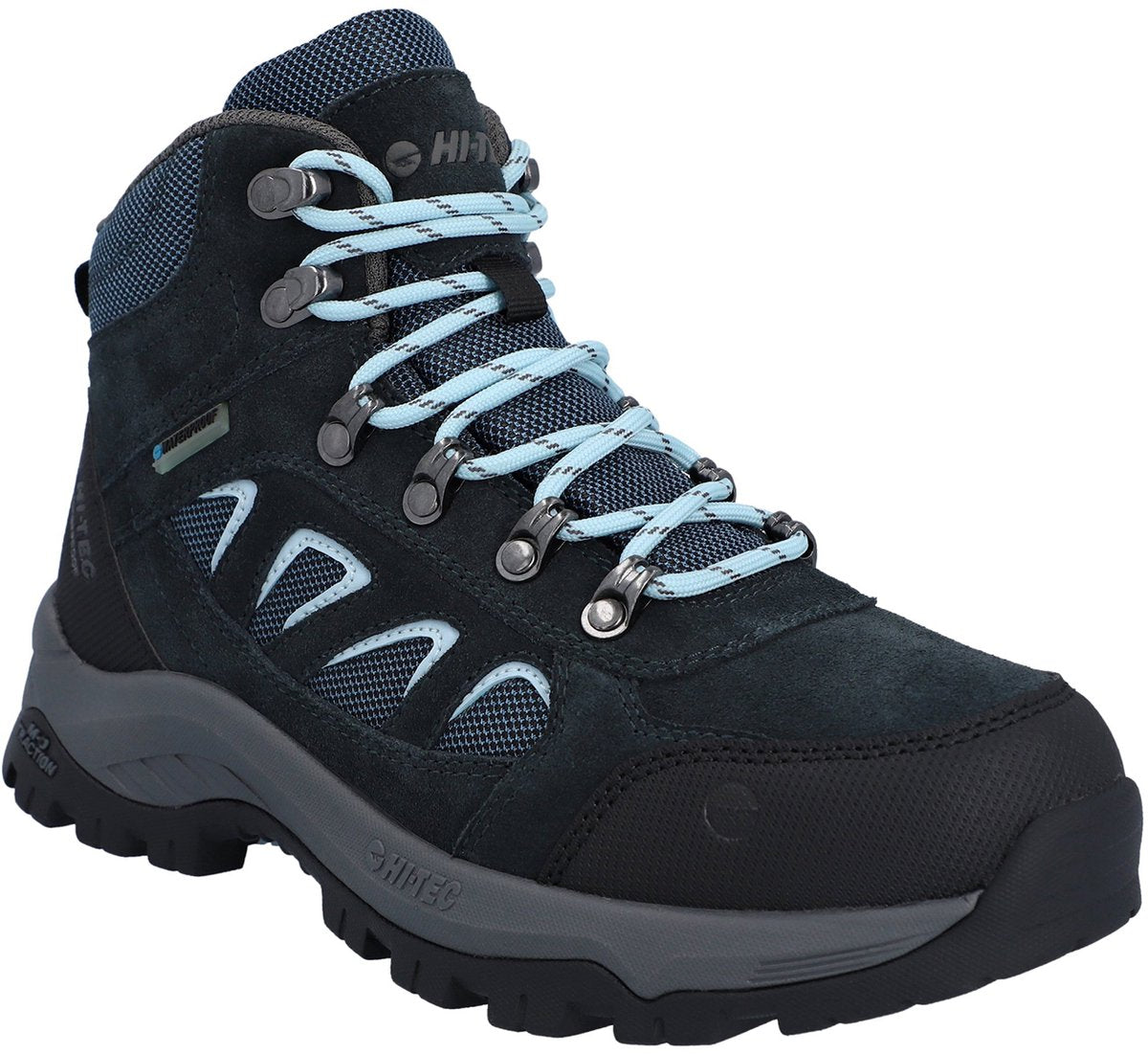 Hi-tec bandera expedition waterbestendig blauw - maat 41 wandelschoenen voor vrouwen
