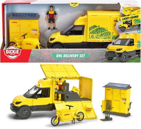 Ensemble de véhicules à colis Dickie DHL
