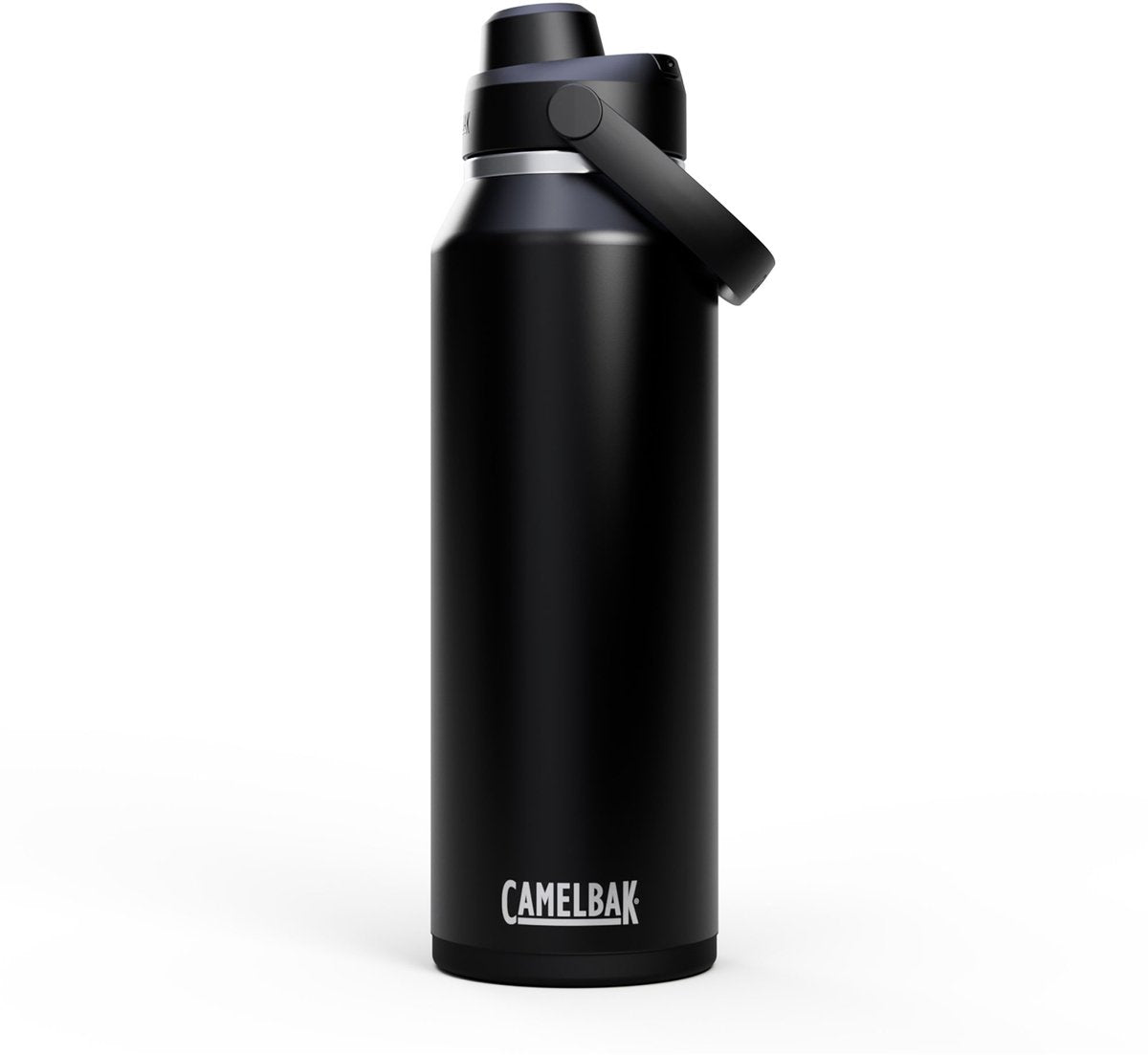 Gourde Camelbak thrive chug - 1,2 l - acier inoxydable - avec bouchon à vis - bouteille d'eau isolante - noir