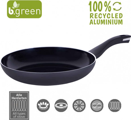 Berndes - b.green - poêle 28 cm - aluminium recyclé - argent