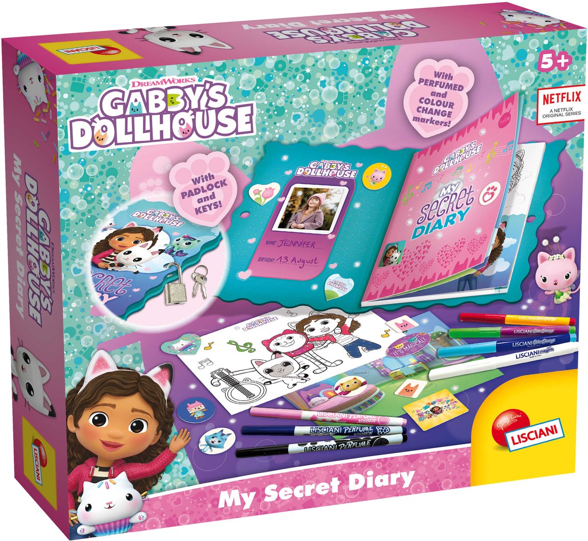 La maison de poupée de Lisciani Gabby, mon journal