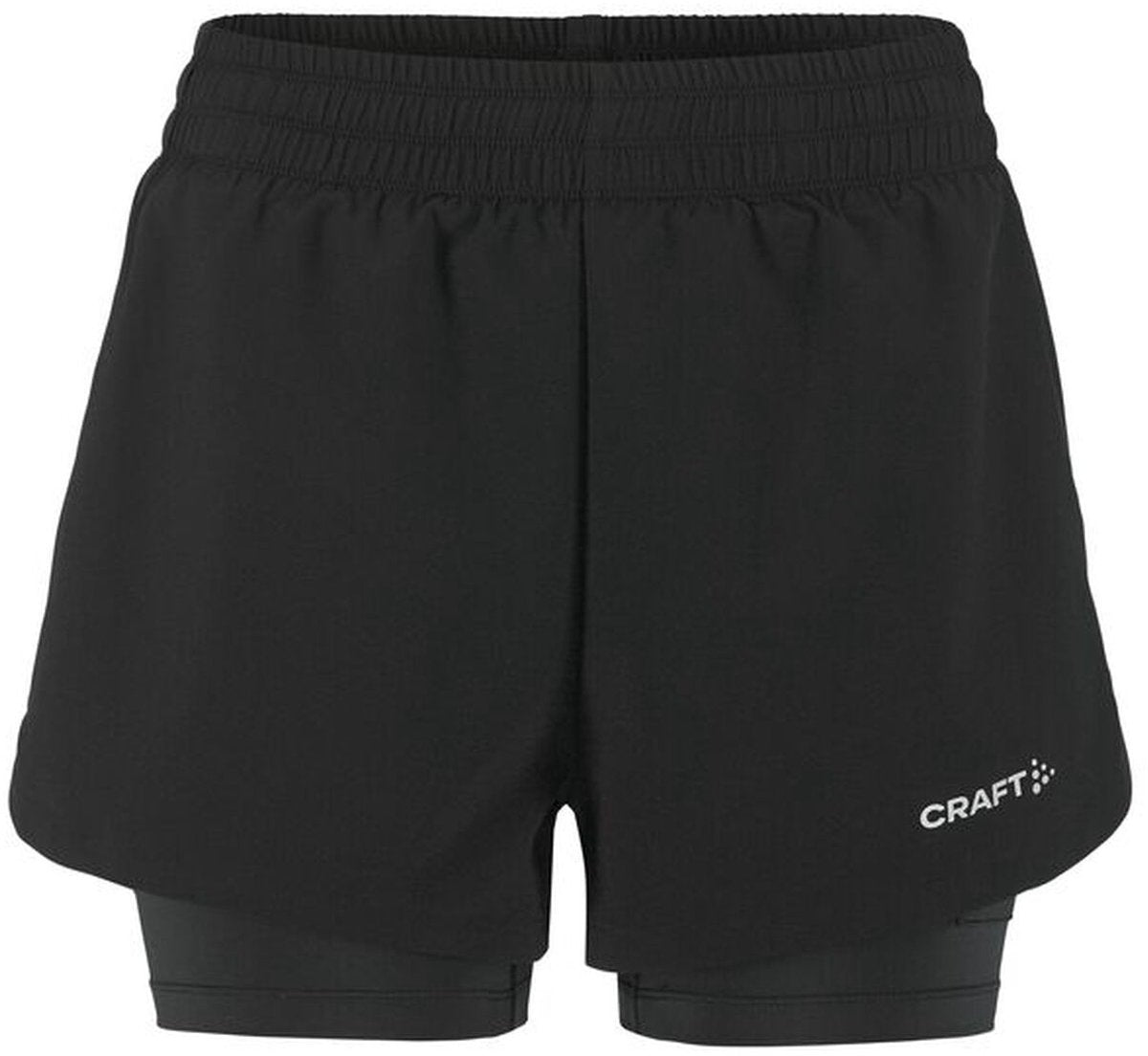 Craft adv essence 2-in-1 shorts 2 w pantalon de sport femme - noir