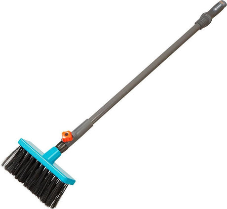 Balai enfant Gardena - outils de jardin pour enfants - système interchangeable - manche 78 cm - plastique et acier - à partir de 3 ans