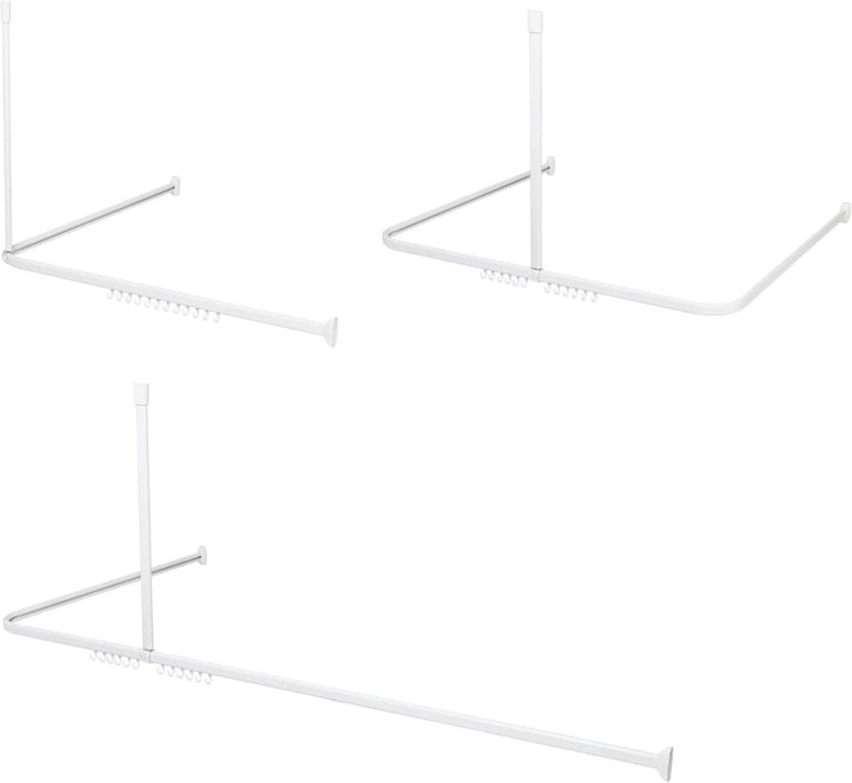 Scealskin Shower Ridle Rid Set Easy Roll White