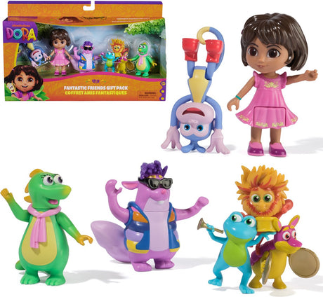 Coffret cadeau Dora 5 figurines