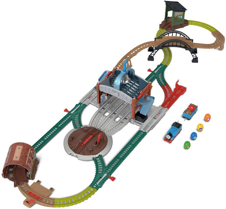 Train jouet Mattel Fisher-Price Thomas le train classique parlant interactif.