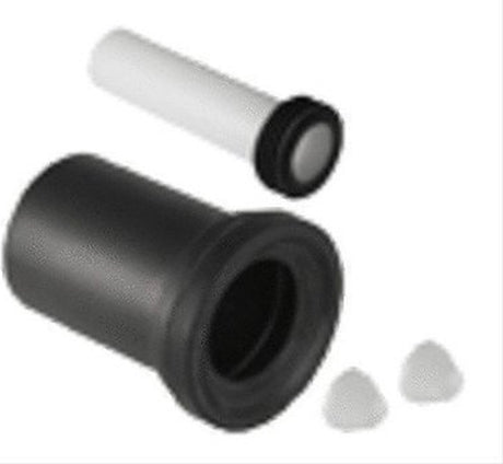 Kit de raccordement Geberit pe 185mm, évacuation 90mm, alimentation 45mm