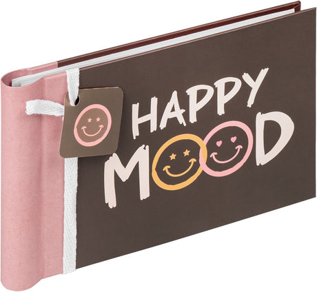 Walther ma-133 happy mood - mini album à spirale - 36 photos 10 x 15 cm - marron