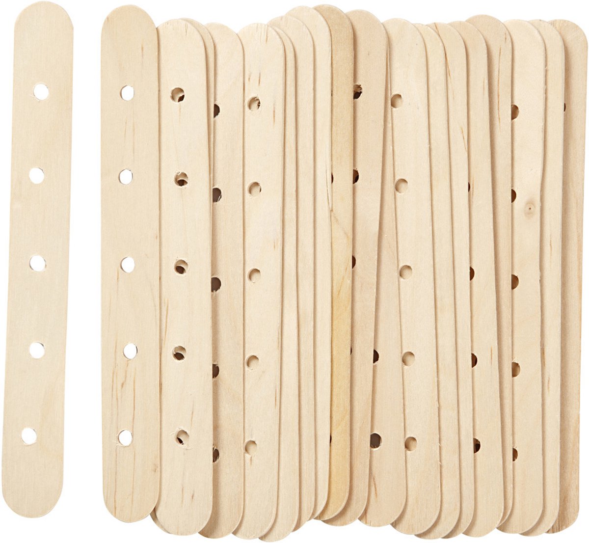 Société créative https : www.ccobby.nl bâtons de construction-l-15-cm-w-1-8-cm-hole size-4-mm-20-piece-1-box