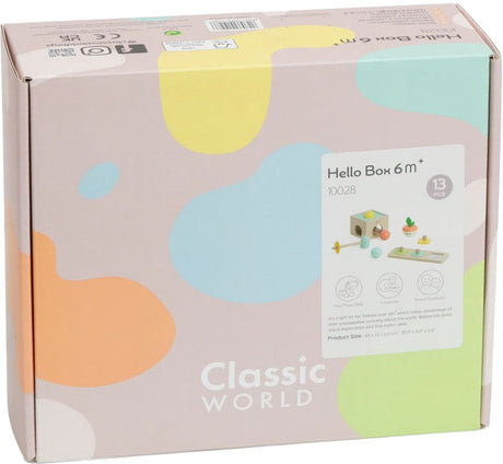 Coffre à jouets Classic World Baby Hello 6-12 mois