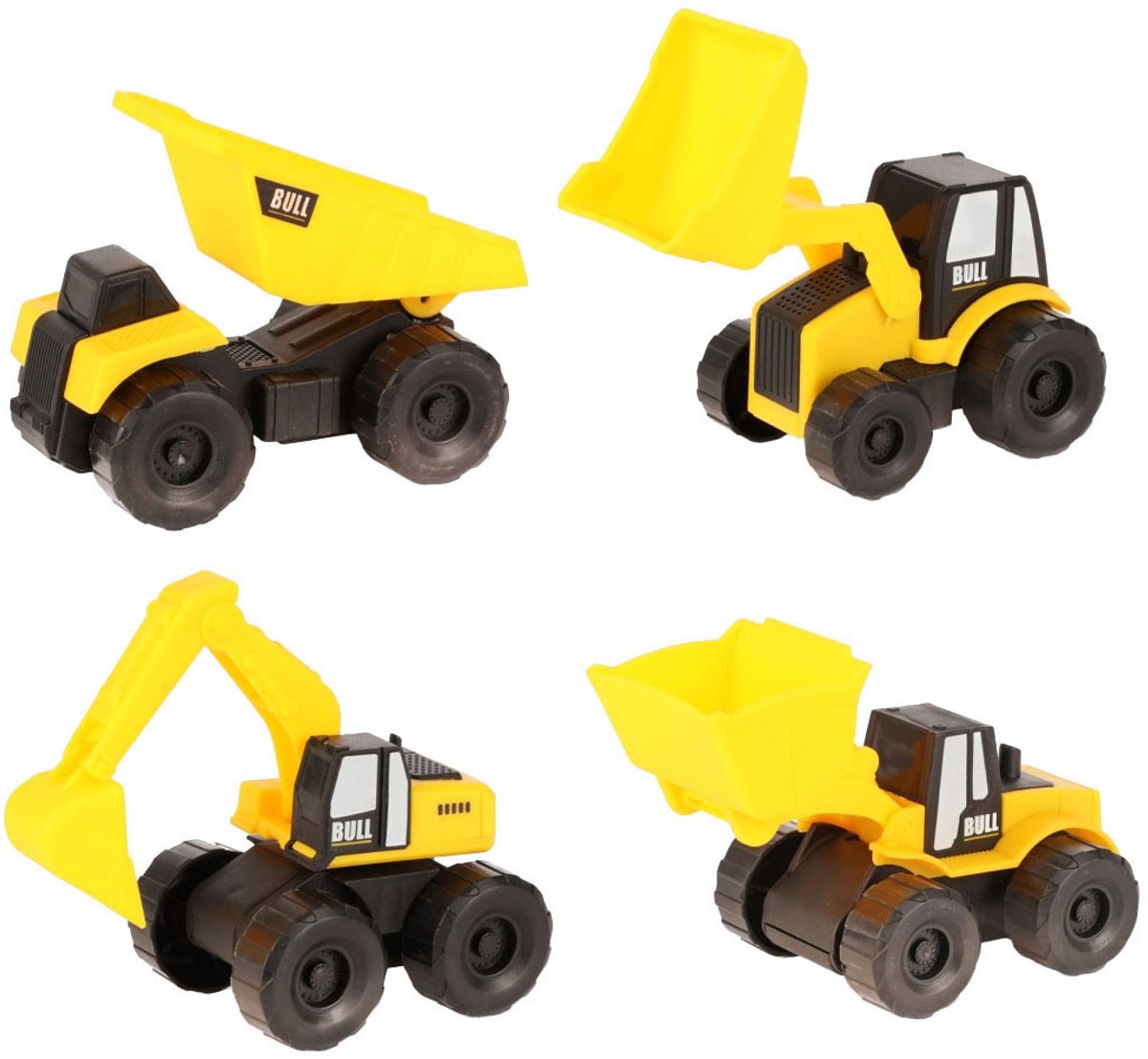 Ensemble de véhicules de construction Toi-toys vehicool - 4 pcs
