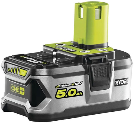 Ryobi série RB18L50 - batterie lithium+ - 18v - 5,0 ah - technologie intellicell