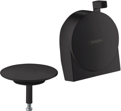 Hansgrohe exafill s set de finition s bec de baignoire, trop-plein et garniture de vidage noir mat