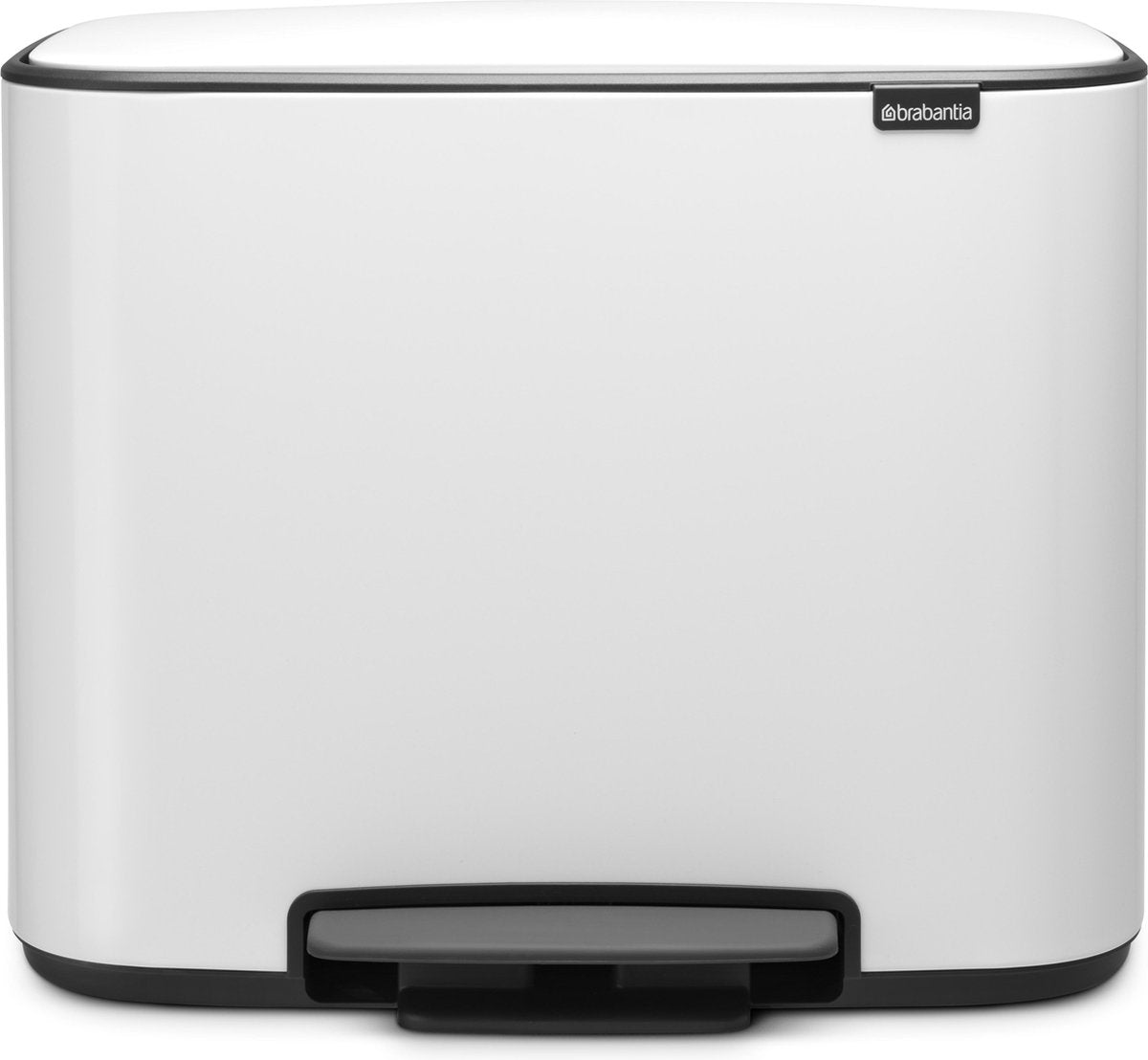 Poubelle Brabantia bo - 11 + 23 litres - tri des déchets - blanc