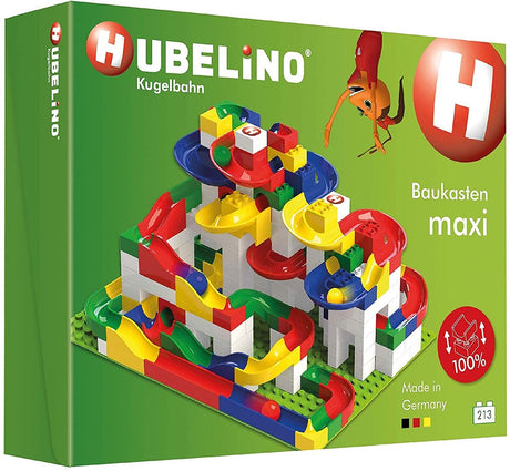 Maxi jeu de construction Hubelino Marble Track - 213 pièces.
