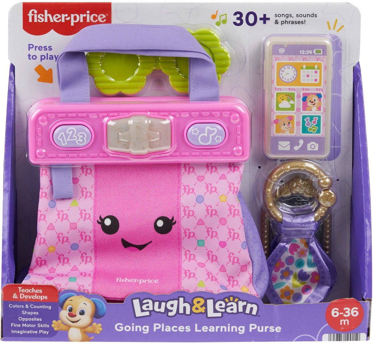 Sac découverte Fisher Price en déplacement