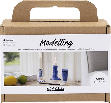 Entreprise créative https: www.cchobby.nl mini-hobbyset-boetseren-candlestick-ultra-marine-1-doos